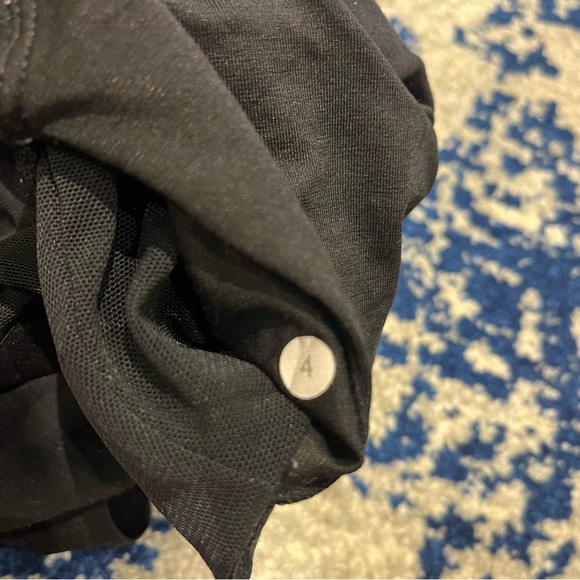 Vintage Lululemon Scoop Neck Tank Top Black - Picture 3 of 3